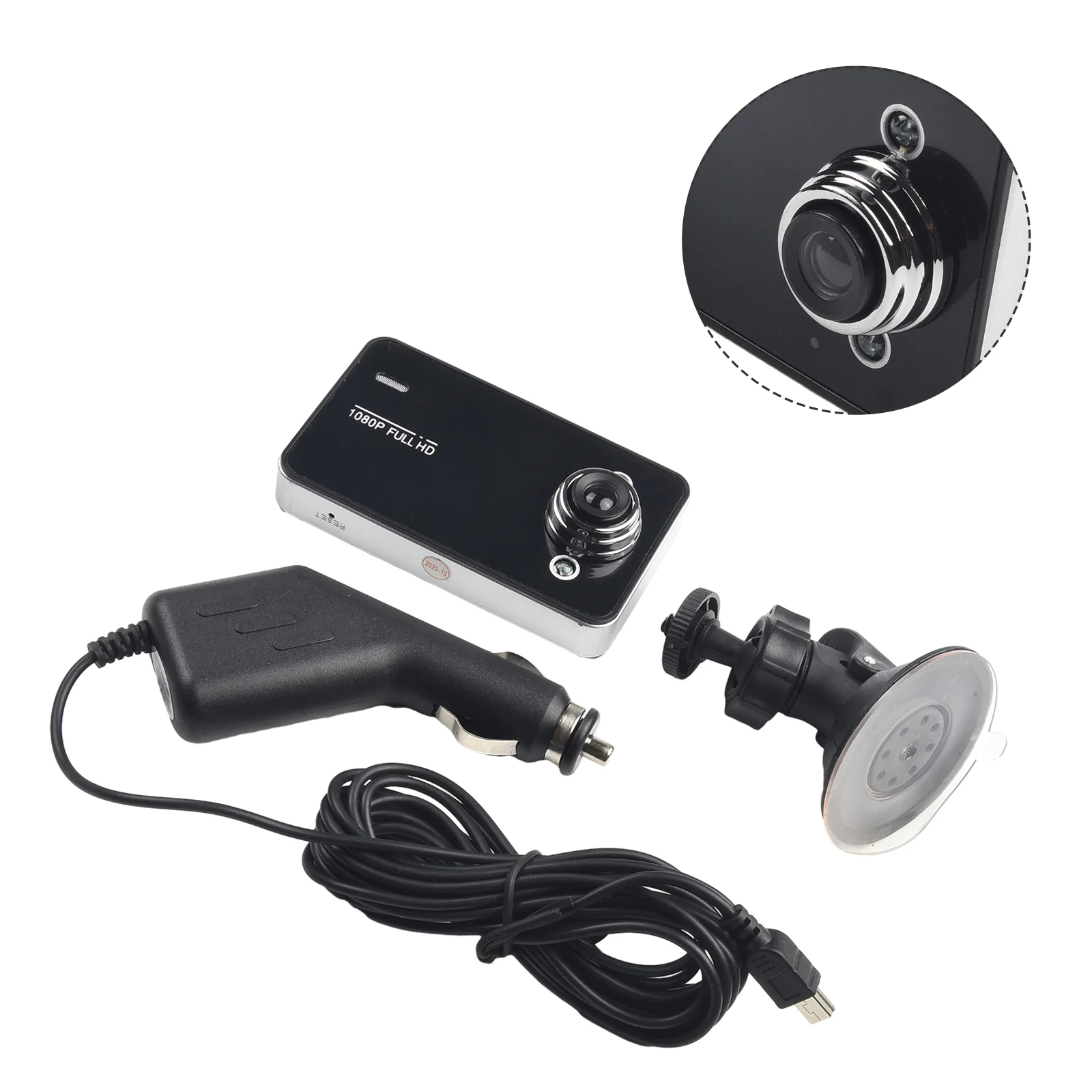 

1pc Car DVR Recorder Car Video Recorder 170-degree 2600W DVR Dual Lens NTSC/PAL Video Output Universal Night Vision