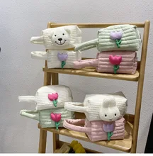 New Baby Diaper Bags Cotton Cute Cartoon 3D Floral Storage Handbag Mommy Little Bear Coin Purse Hot Selling Cosmetic Mini Bag
New Baby Diaper Bags Cotton Cute Cartoon 3D Floral Storage Handbag Mommy Little Bear Coin Purse Hot Selling Cosmetic Mini Bag