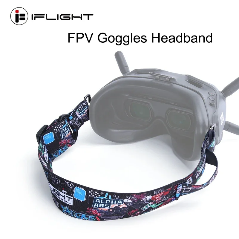 IFlight FPV Goggles Headband Adjustable Headstrap with battery holder for RC Drone Fatshark Goggles/DJI FPV goggles/other
IFlight FPV Goggles Headband Adjustable Headstrap with battery holder for RC Drone Fatshark Goggles/DJI FPV goggles/other