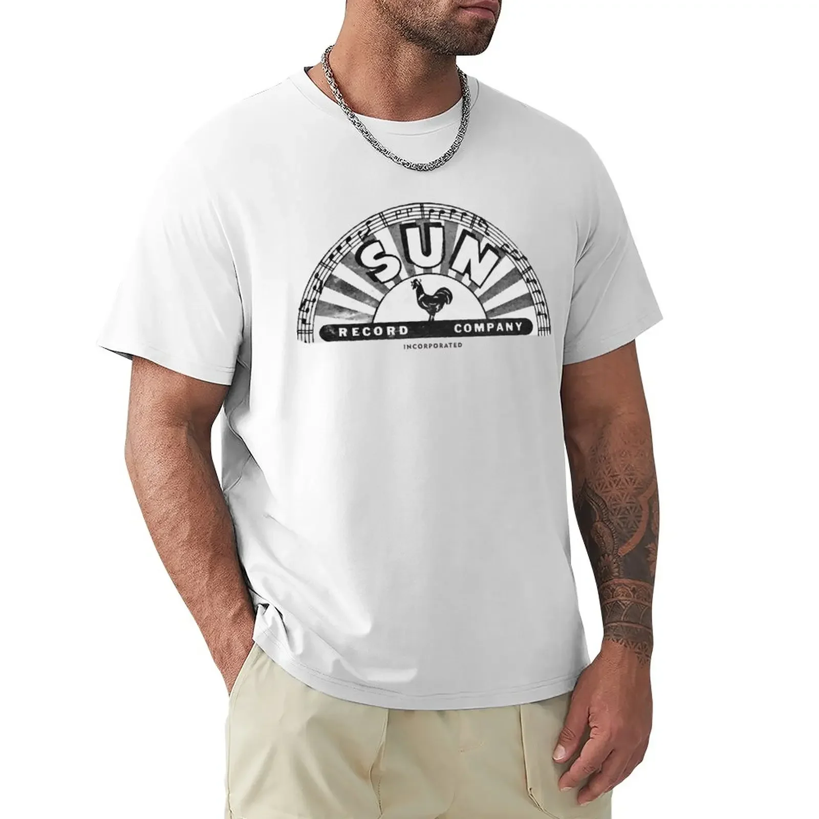 

sun records logo T-Shirt customs quick drying blanks customs design your own mens funny t shirts