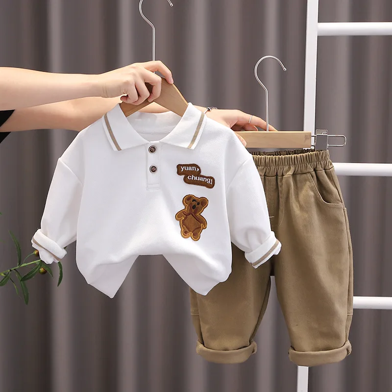 Toddler Spring Outfits Baby Boy Clothes 12 to 18 Months Childrens Casual Long Sleeve T-shirts Tops and Pants Tracksuits for Kids
Toddler Spring Outfits Baby Boy Clothes 12 to 18 Months Childrens Casual Long Sleeve T-shirts Tops and Pants Tracksuits for Kids
