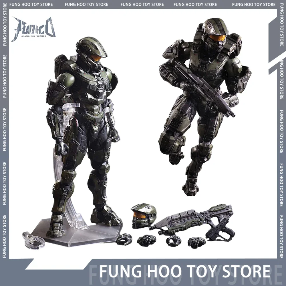 25cm Play Arts Action Figure Master Chief Model Movable Chief Figurine Pvc Model Doll Collection Room Decor Desk Toys Gift
25cm Play Arts Action Figure Master Chief Model Movable Chief Figurine Pvc Model Doll Collection Room Decor Desk Toys Gift
