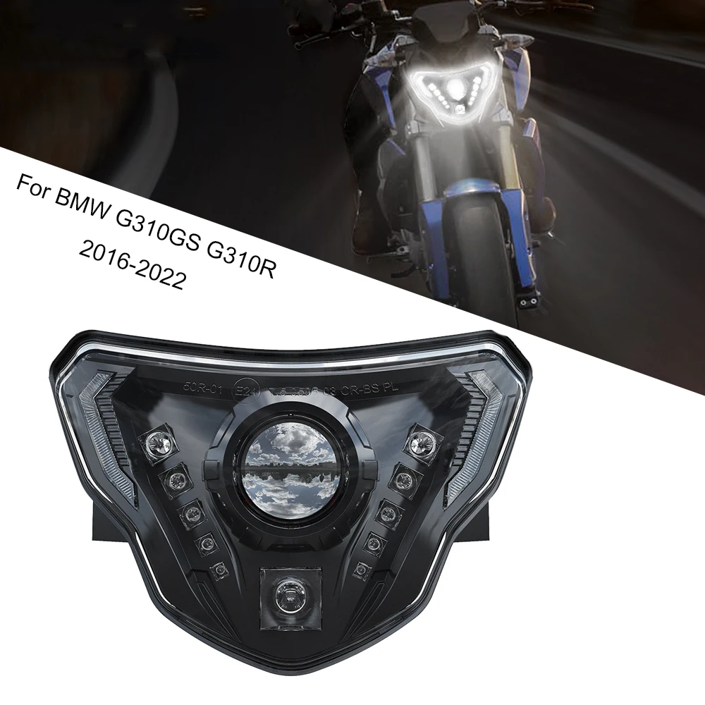 Фары головного света E24-mark светодиодный для BMW G310GS G310R G 310 GS R 310GS, фары мотоциклов с полными дьявольскими глазами, аксессуары в сборе
Фары головного света E24-mark светодиодный для BMW G310GS G310R G 310 GS R 310GS, фары мотоциклов с полными дьявольскими глазами, аксессуары в сборе
