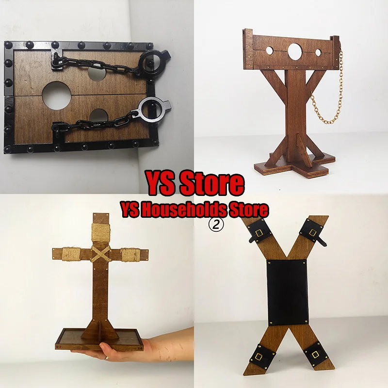 Multi Styles 1/6 Soldier Ancient Wooden X Cross Shackles Scene Accessory for 12" Figure Moveable Body Collectible Model Toys
Multi Styles 1/6 Soldier Ancient Wooden X Cross Shackles Scene Accessory for 12" Figure Moveable Body Collectible Model Toys