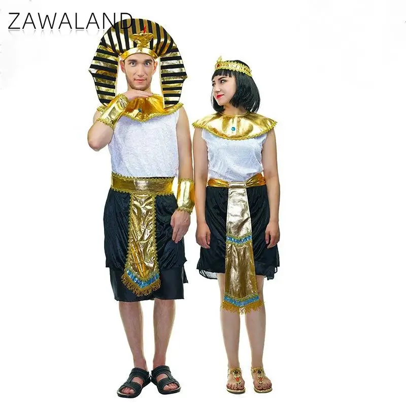 Костюм для косплея Zawaland вечерние, Костюм Фараона из Египта, костюм для мужчин, одежда для карнавала, сцены
Костюм для косплея Zawaland вечерние, Костюм Фараона из Египта, костюм для мужчин, одежда для карнавала, сцены