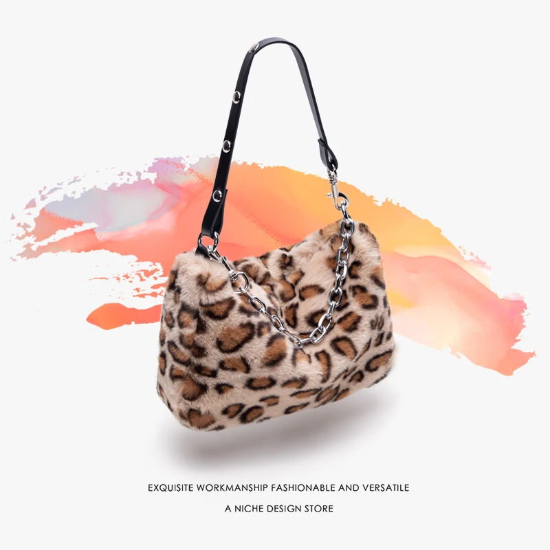 Leopard Plush Chain Casual Soft One Shoulder Plaid Crossbody Bag Women's Bags 2022 Brand Replica Saddle Ladies Free Shipping Y2k
Leopard Plush Chain Casual Soft One Shoulder Plaid Crossbody Bag Women's Bags 2022 Brand Replica Saddle Ladies Free Shipping Y2k