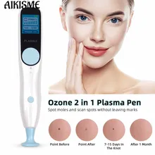 Ozone 2 In 1 Plasma Pen Freckle Remover LCD Mole Removal Dark Spot Skin Wart Tag Tattoo Removal Pen Salon Beauty Care Device
Ozone 2 In 1 Plasma Pen Freckle Remover LCD Mole Removal Dark Spot Skin Wart Tag Tattoo Removal Pen Salon Beauty Care Device