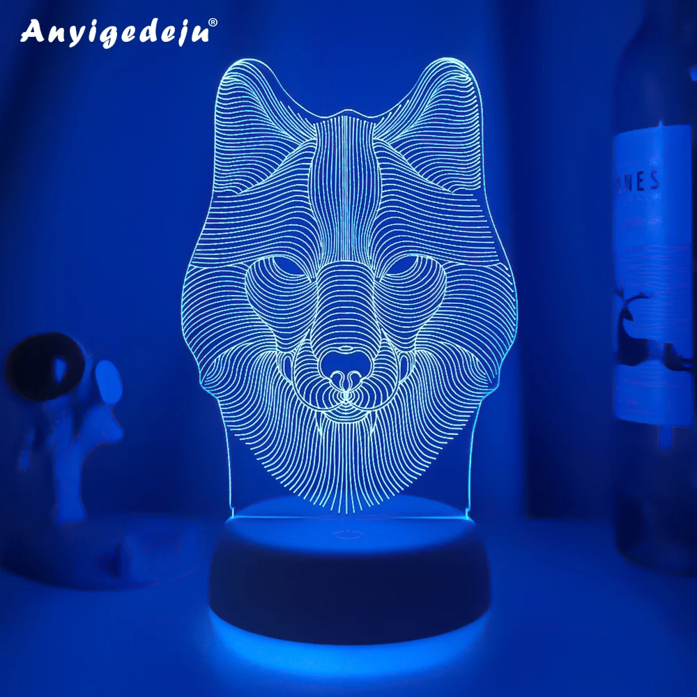 Ночники светодиодсветодиодный с животными, 3D светильники для спальни, с иллюзией
Ночники светодиодсветодиодный с животными, 3D светильники для спальни, с иллюзией