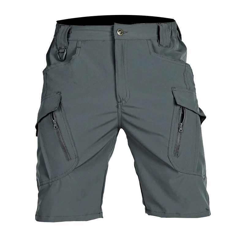 

Шорты-карго мужские тактические, городские водонепроницаемые износостойкие быстросохнущие штаны в стиле милитари, с несколькими карманами, одежда для походов и отдыха на открытом воздухе