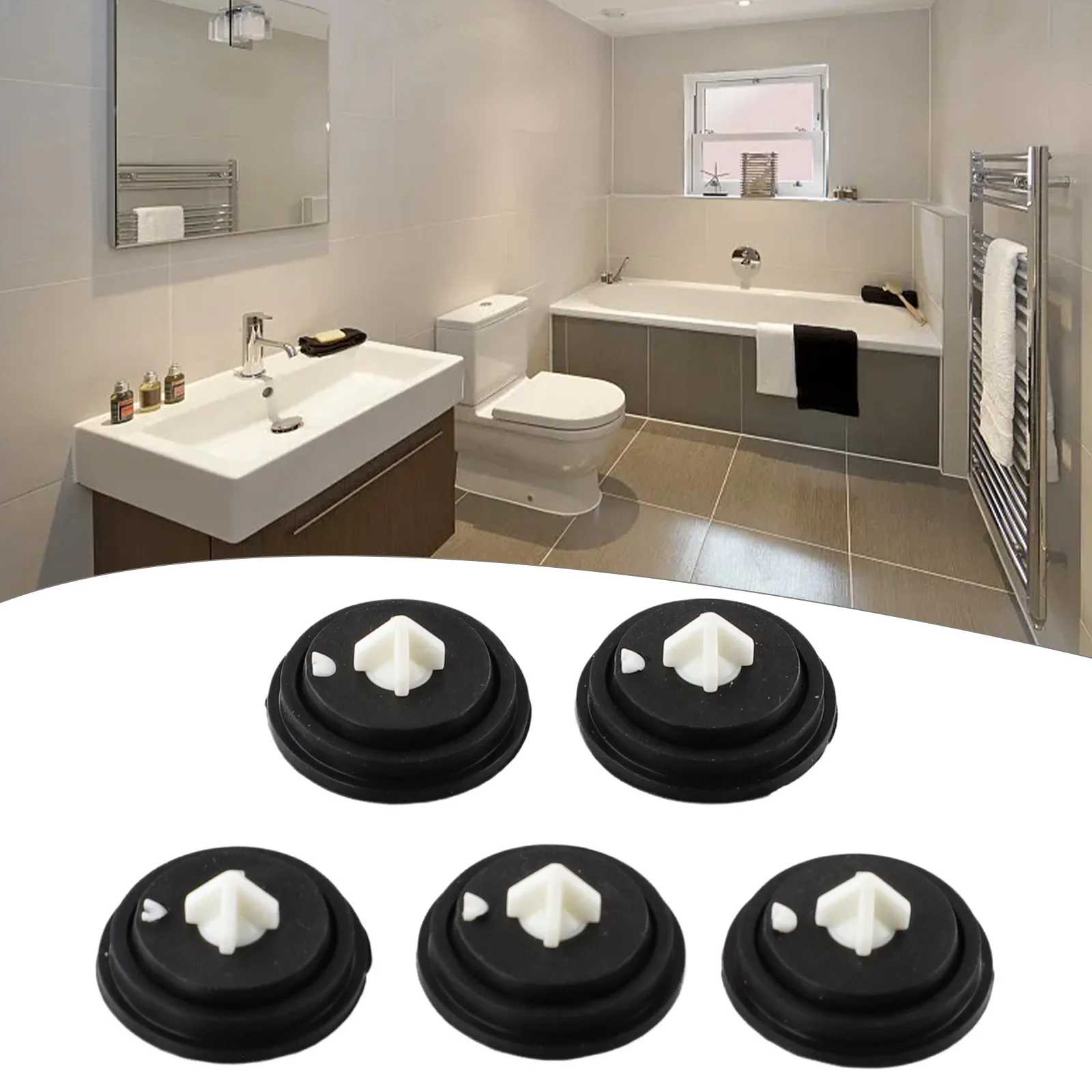 5pcs Filling Valve Gasket Toilet Inlet Rubber Diaphragm Float Valve Membrane Fits Toilet Filling Valves Ballvalve Cistern Washer
5pcs Filling Valve Gasket Toilet Inlet Rubber Diaphragm Float Valve Membrane Fits Toilet Filling Valves Ballvalve Cistern Washer