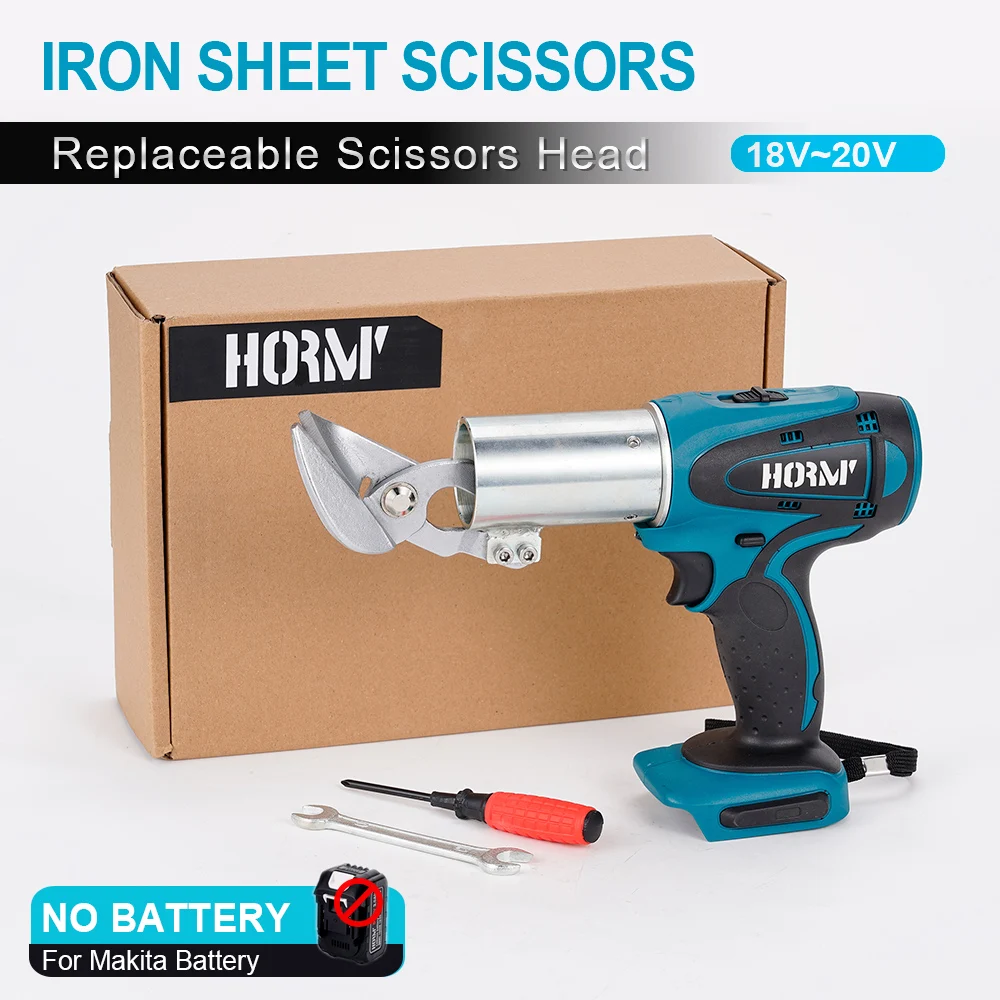 20V Cordless Electric Iron Scissor Iron Shear Sheet Cutter Scissor Carbon Steel Cutter For Makita Battery Metal Cutting Tool
20V Cordless Electric Iron Scissor Iron Shear Sheet Cutter Scissor Carbon Steel Cutter For Makita Battery Metal Cutting Tool