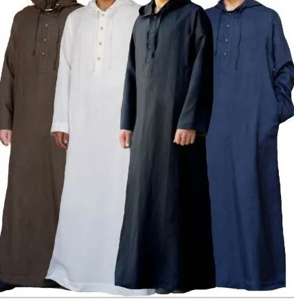 

Plus size Arabic Long Shirt Abaya Islamic Men Clothing Fashion Muslim Sets Saudi Caftan Abayat Thobe for Man Pakistan Robe 5XL