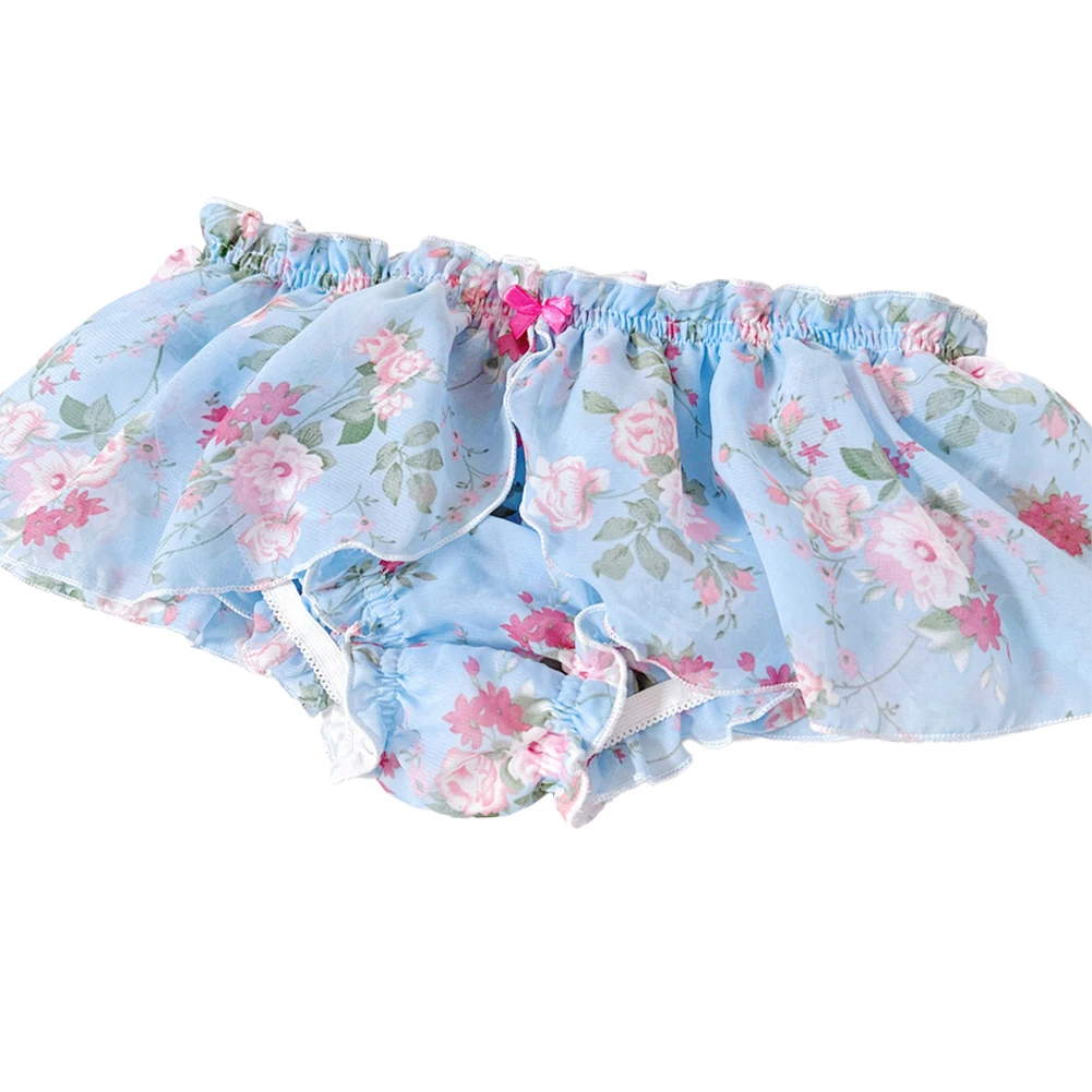 Men Sexy Sissy Briefs Lace Mesh Lingerie Florals Printed Panties Middle Waist Sissy Underwear Summer Gay Man Erotic Nightwear
Men Sexy Sissy Briefs Lace Mesh Lingerie Florals Printed Panties Middle Waist Sissy Underwear Summer Gay Man Erotic Nightwear