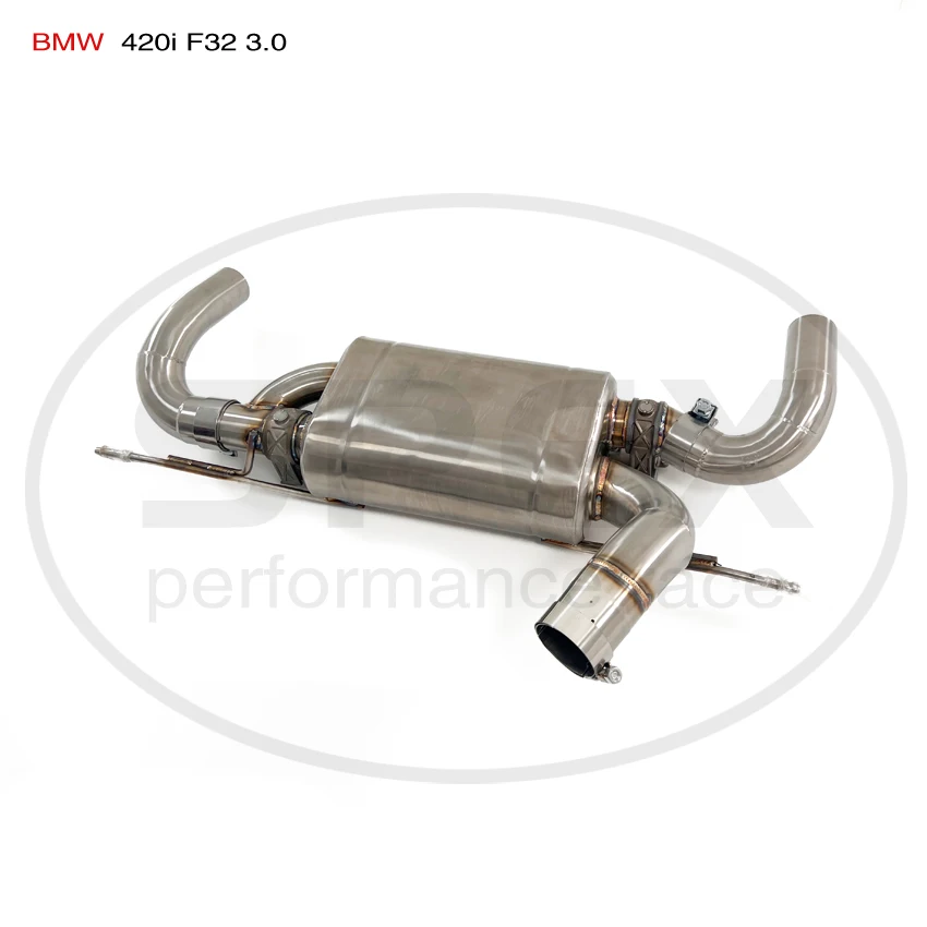 SPEX Performance Exhaust SS304 Valve Catback for BMW 420i 425i 430i 428i F32 3.0T Auto Remote Muffler Turbo Race Power System
SPEX Performance Exhaust SS304 Valve Catback for BMW 420i 425i 430i 428i F32 3.0T Auto Remote Muffler Turbo Race Power System