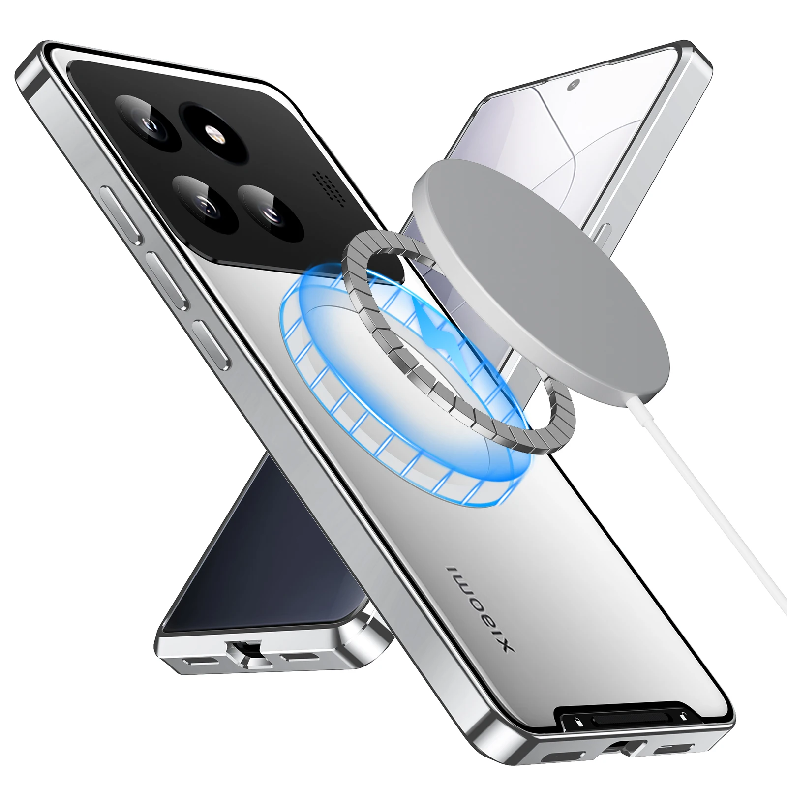 Металлический магнитный чехол Magsafe для Xiaomi Mi 14 14Pro, защитный чехол из алюминиевого сплава для объектива Xiaomi Xiomi Xaomi 14 Pro 14Pro, чехол
Металлический магнитный чехол Magsafe для Xiaomi Mi 14 14Pro, защитный чехол из алюминиевого сплава для объектива Xiaomi Xiomi Xaomi 14 Pro 14Pro, чехол