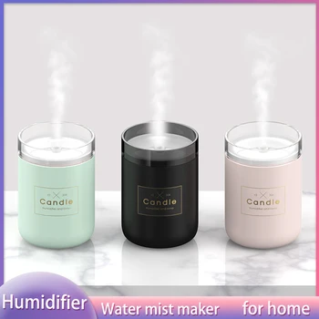 샤오미 Youpin 냄새 사용합니다 가습기 캔들 초음파 디퓨저 아로마 램프 280ML 자동차 정수기 안개 제조기