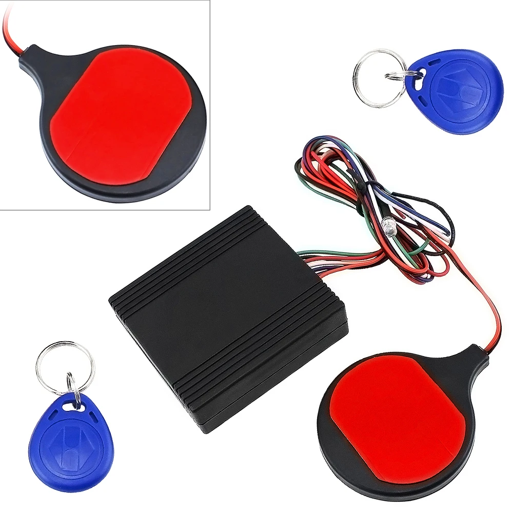 12V Motorcycle ID Card Sensing Stealthy Lock Anti-theft Device Intelligent IC Swiping Card Sensing Lock for Motorcycle Scooter
12V Motorcycle ID Card Sensing Stealthy Lock Anti-theft Device Intelligent IC Swiping Card Sensing Lock for Motorcycle Scooter