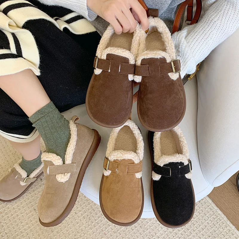 Туфли женские с круглым носком, мягкие повседневные кроссовки, лоферы, без застежки, с мехом, Мокасины, большие размеры, Осень-зима
Туфли женские с круглым носком, мягкие повседневные кроссовки, лоферы, без застежки, с мехом, Мокасины, большие размеры, Осень-зима