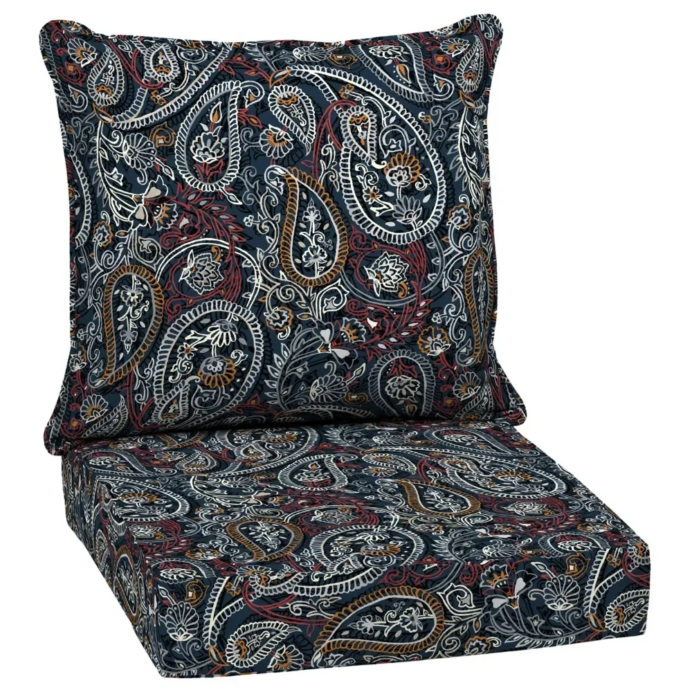 Arden Selections Outdoor Deep Seat Cushion Set, 24 x 24, Water Repellent, Fade Resistant, Deep Seat Bottom and Back Cushion
Arden Selections Outdoor Deep Seat Cushion Set, 24 x 24, Water Repellent, Fade Resistant, Deep Seat Bottom and Back Cushion