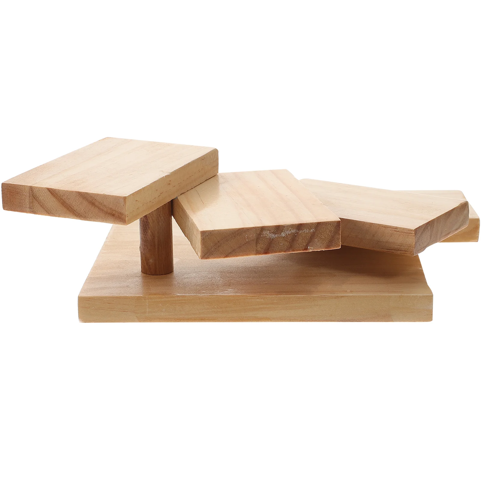 

Cheese Its Rotating Sushi Plate Cake Platters Sauce Condiment Tray Drinks Accessory Wood Appetizer Plates Boat