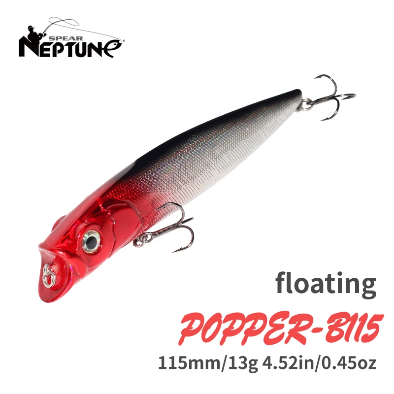 Fishing Lures 13g 11.5cm Floating Poppers Artificial Hard Bait Wobblers for Pike Bass Topwater Swimbait Sea Fishing Lure Tackle
Fishing Lures 13g 11.5cm Floating Poppers Artificial Hard Bait Wobblers for Pike Bass Topwater Swimbait Sea Fishing Lure Tackle