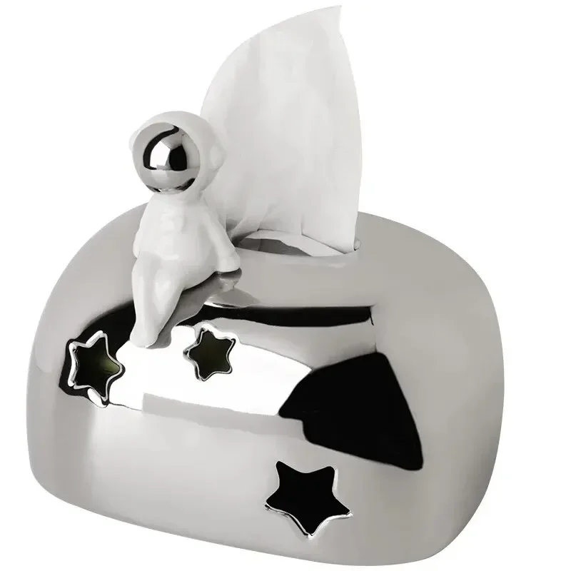 Living Astronaut Box Holder Luxury Creative Furnishings Tissue Suction Table Dining Room Light Home Car Decorative
Living Astronaut Box Holder Luxury Creative Furnishings Tissue Suction Table Dining Room Light Home Car Decorative