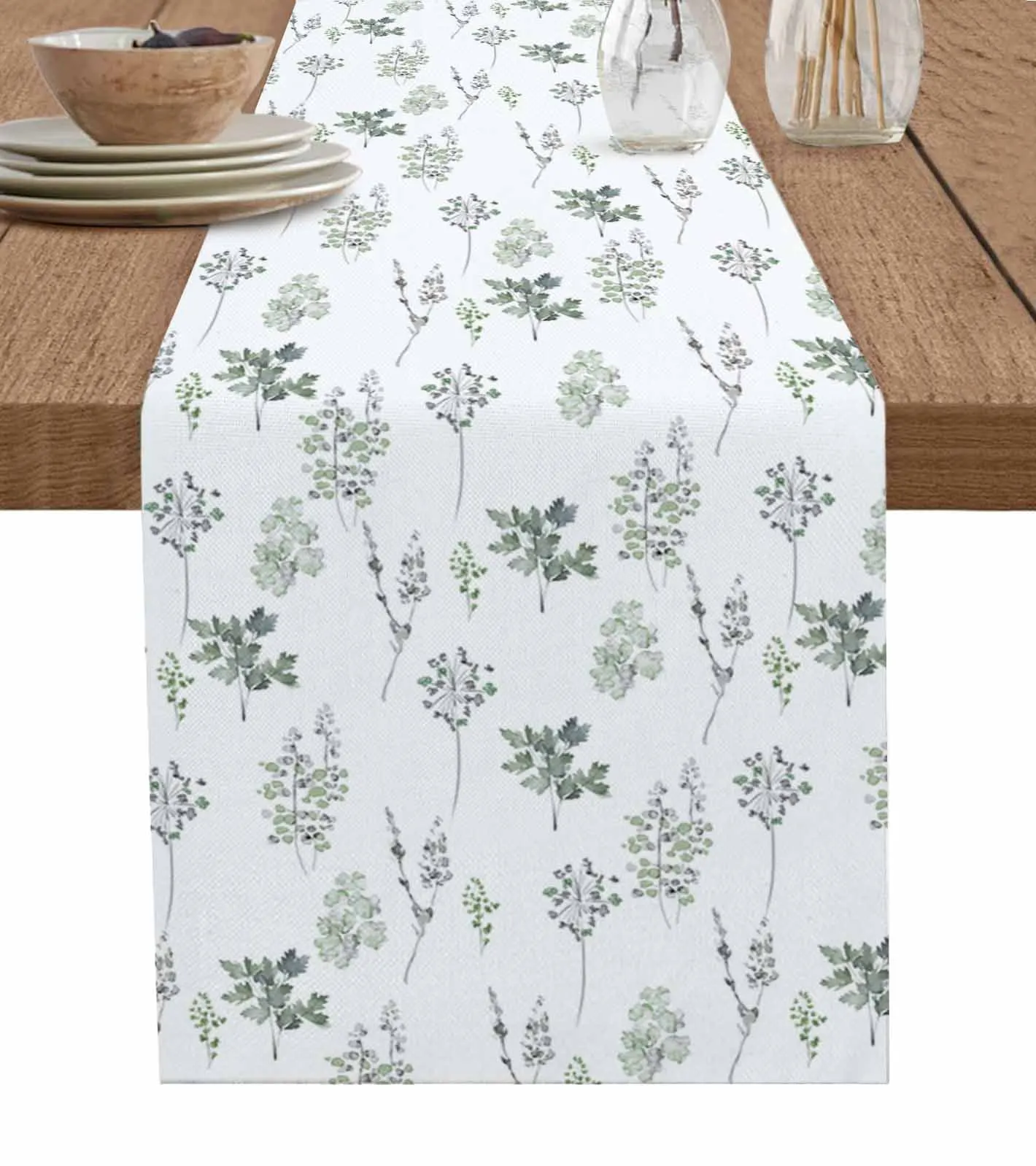 Watercolor Leaves Plants Table Runner Luxury Wedding Decor Table Runner Home Dining Holiday Decor Tablecloth
Watercolor Leaves Plants Table Runner Luxury Wedding Decor Table Runner Home Dining Holiday Decor Tablecloth