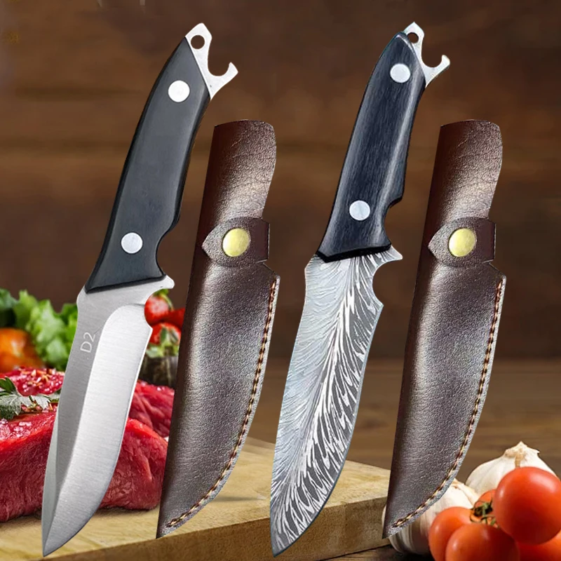 

Stainless Steel Meat Cleaver Butcher's Boning Knife Vegetable Slicing Knife Household Fruit Peeling Knife Kitchen Cooking Tools