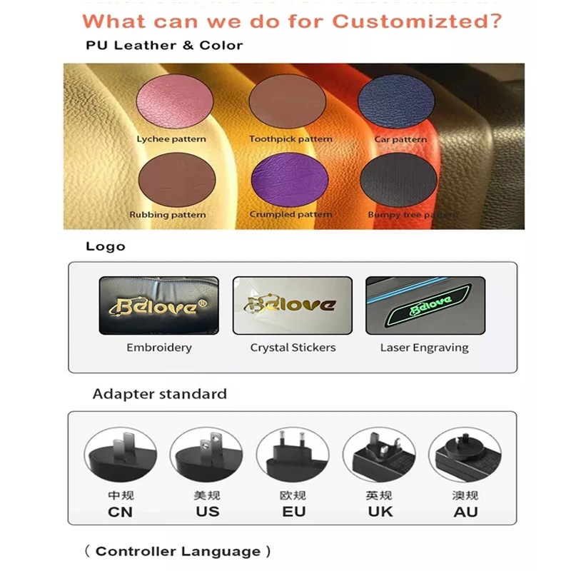 4D AI Music Full Body Airbags Shiatsu Zero Gravity Electric Pedicure Massage Chair Armchair Massage Products