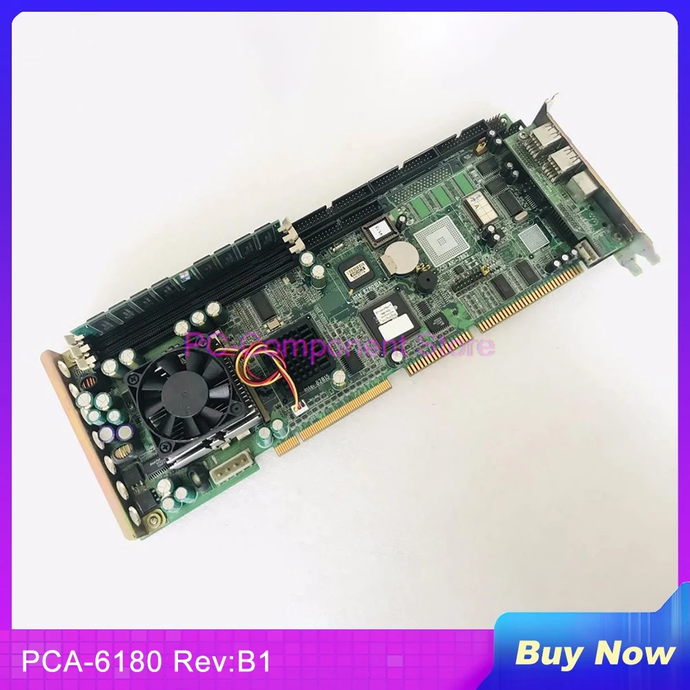 Industrial Control Motherboard For Advantech With CPU Memory Fan Memory Fan PCA-6180 Rev:B1 PCA-6180E
Industrial Control Motherboard For Advantech With CPU Memory Fan Memory Fan PCA-6180 Rev:B1 PCA-6180E