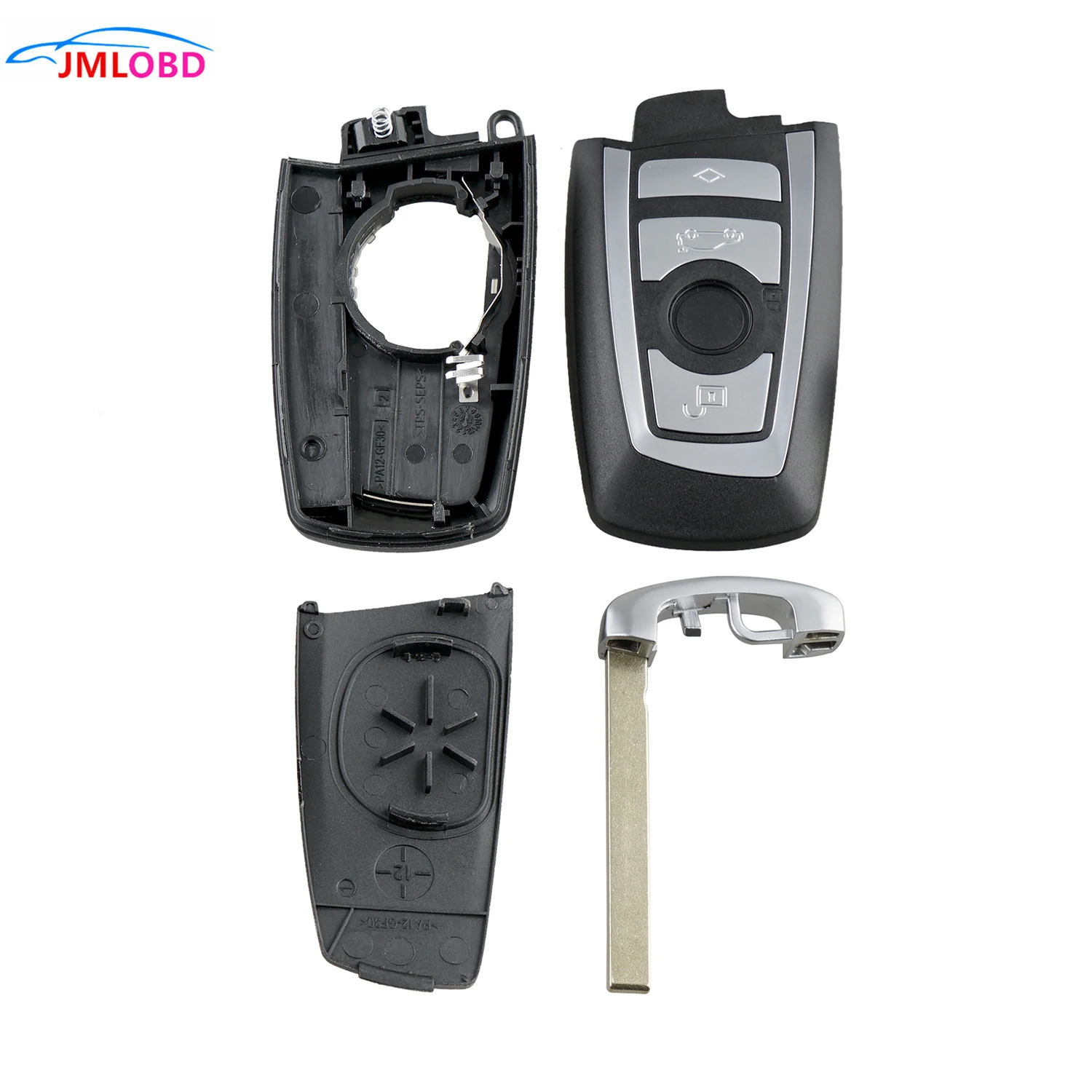 B03 4 Buttons Smart Remote Key Case Shell For BMW5 7 Series with Emergency Blade Keyless Entry Fob Car-Styling Alarm Cover
B03 4 Buttons Smart Remote Key Case Shell For BMW5 7 Series with Emergency Blade Keyless Entry Fob Car-Styling Alarm Cover