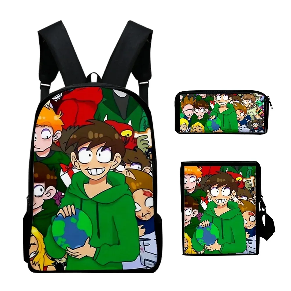 Eddsworld-backpack with 3d printing for school, set of 3 pieces, for laptop, backpack with shoulder bag and case
Eddsworld-backpack with 3d printing for school, set of 3 pieces, for laptop, backpack with shoulder bag and case