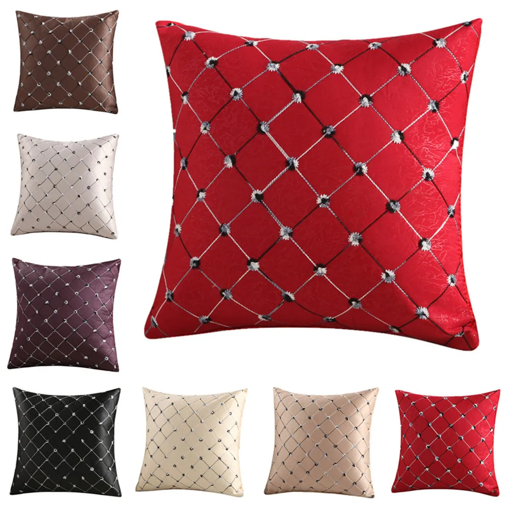 43x43cm Rhombus Polyester Cotton Sofa Cushion Cover Home Living Room Throw Pillow Case
43x43cm Rhombus Polyester Cotton Sofa Cushion Cover Home Living Room Throw Pillow Case