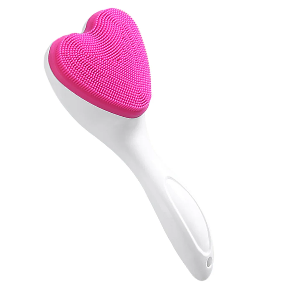 Silicone Face Cleansing Brush for Women Facial Massage Manual Washing Silica Gel Heart
Silicone Face Cleansing Brush for Women Facial Massage Manual Washing Silica Gel Heart