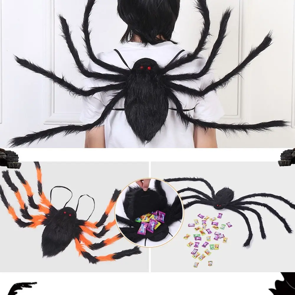 

M/L Spider Backpack Large Spider Spider Pocket Spider Wing Spider Masquerade Props Costume Accessories Candy Bag Party