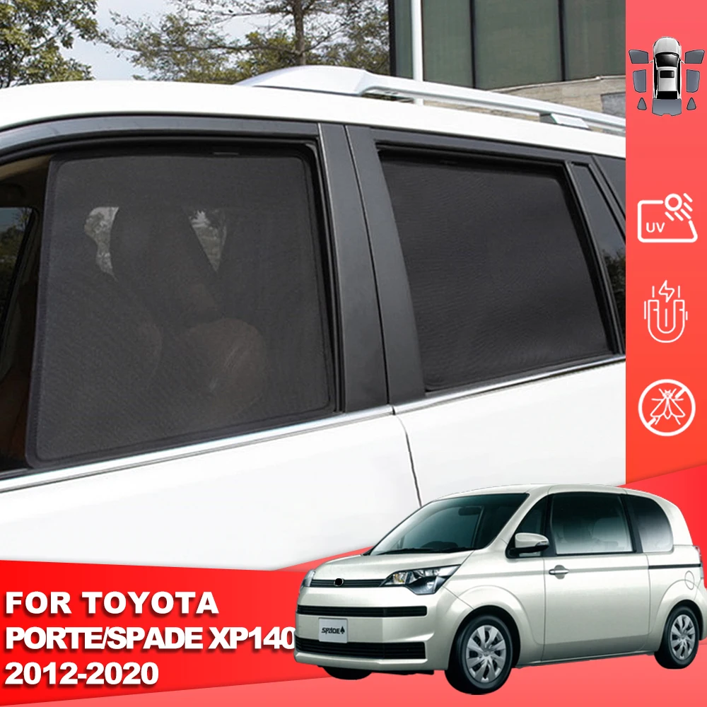 For Toyota Porte SPADE XP140 2012-2020 Car Sunshade Shield Rear Side Baby Window Sun Shade Visor Front Windshield Mesh Curtain 
For Toyota Porte SPADE XP140 2012-2020 Car Sunshade Shield Rear Side Baby Window Sun Shade Visor Front Windshield Mesh Curtain