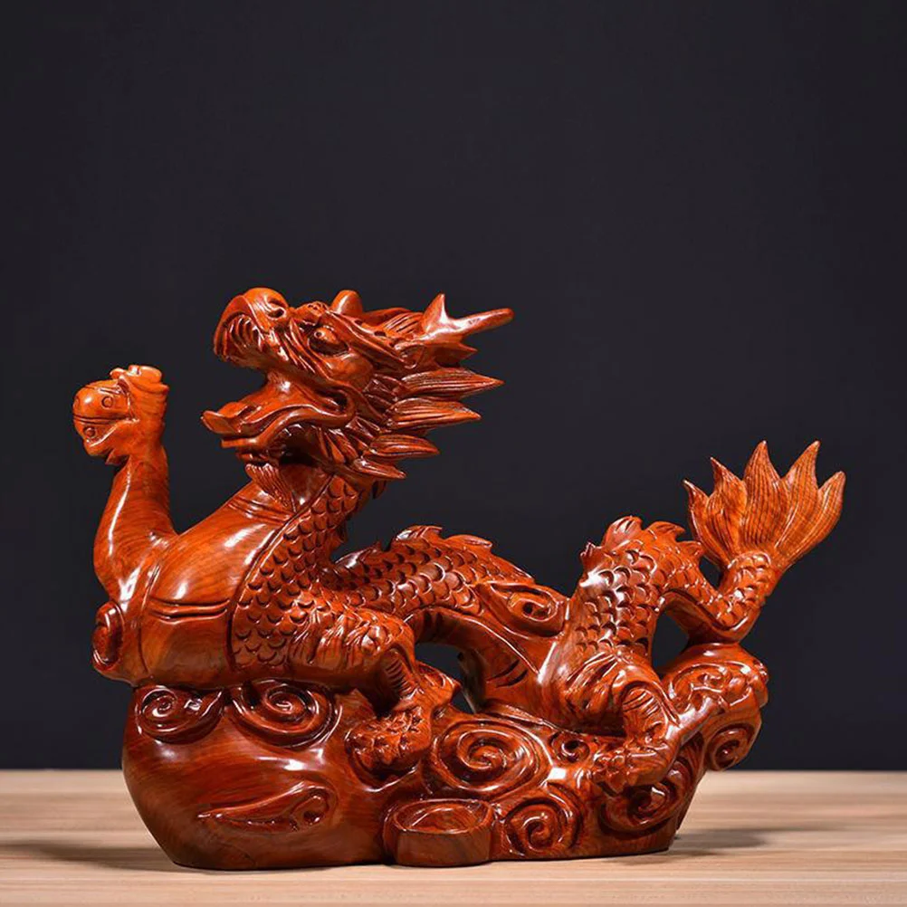 Decorative Dragon Figurine Dragon Ornament Wood Dragon Craft Home Office Tabletop Dragon Decor
Decorative Dragon Figurine Dragon Ornament Wood Dragon Craft Home Office Tabletop Dragon Decor