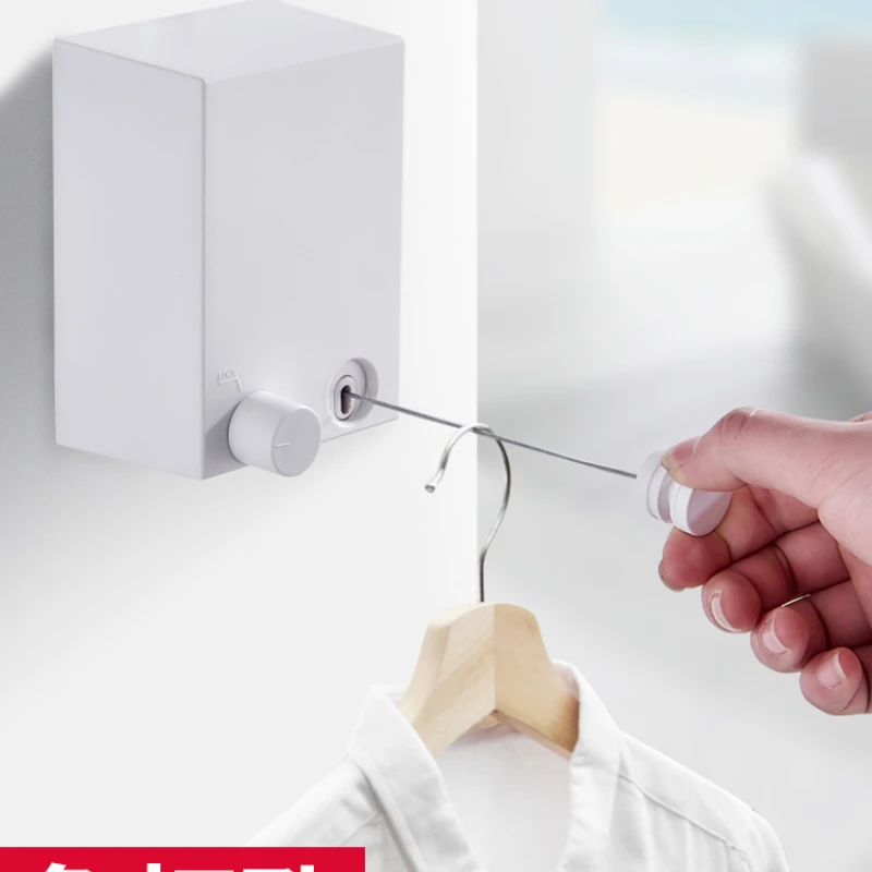 Clothesline Balcony Artifact Shrink Drying Clothes Indoor Punch-Free Retractable Bathroom Clothes Pole Clothes Hanger
Clothesline Balcony Artifact Shrink Drying Clothes Indoor Punch-Free Retractable Bathroom Clothes Pole Clothes Hanger