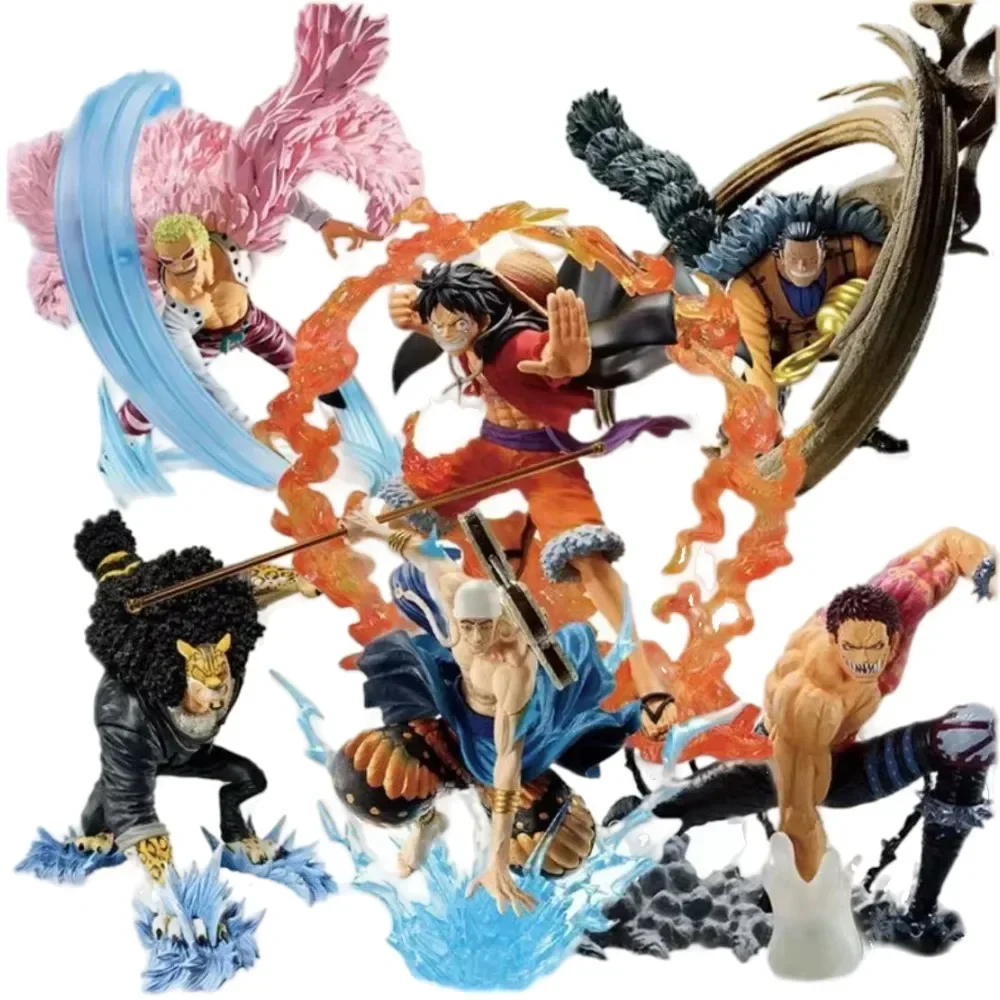 Bandai Original Ichiban KUJI ONE PIECE Anime Duel Memory Luffy Katakuri Doflamingo Rob Lucci Enel Sir Crocodile Toys for Gifts
Bandai Original Ichiban KUJI ONE PIECE Anime Duel Memory Luffy Katakuri Doflamingo Rob Lucci Enel Sir Crocodile Toys for Gifts