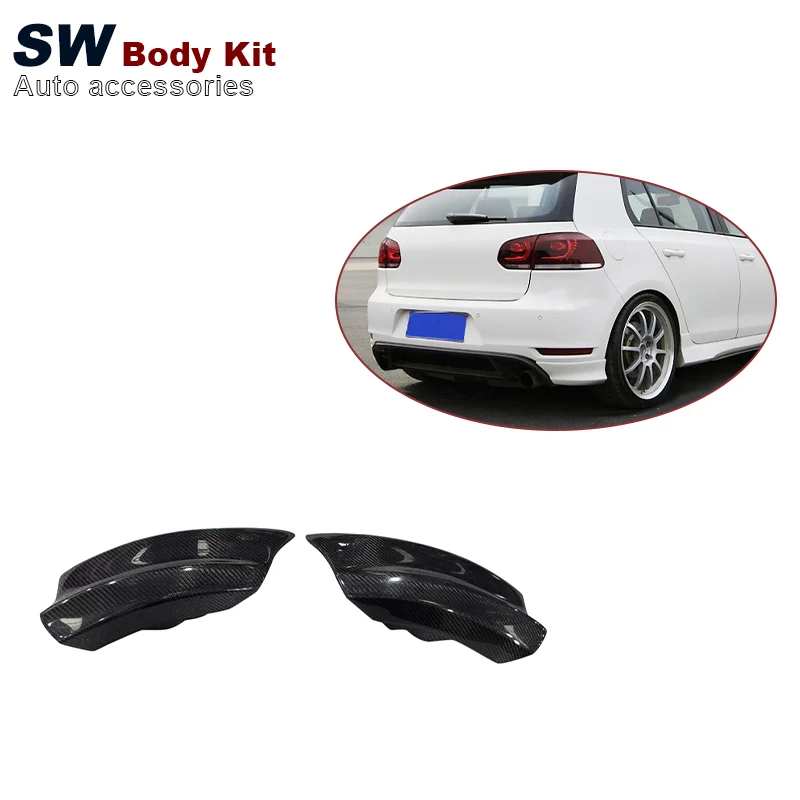 Carbon Fiber/Fiberglass Rear Bumper Lip for Volkswagen Golf 6 2010-2013 Rear Bumper Fender Trim Body Kit
Carbon Fiber/Fiberglass Rear Bumper Lip for Volkswagen Golf 6 2010-2013 Rear Bumper Fender Trim Body Kit