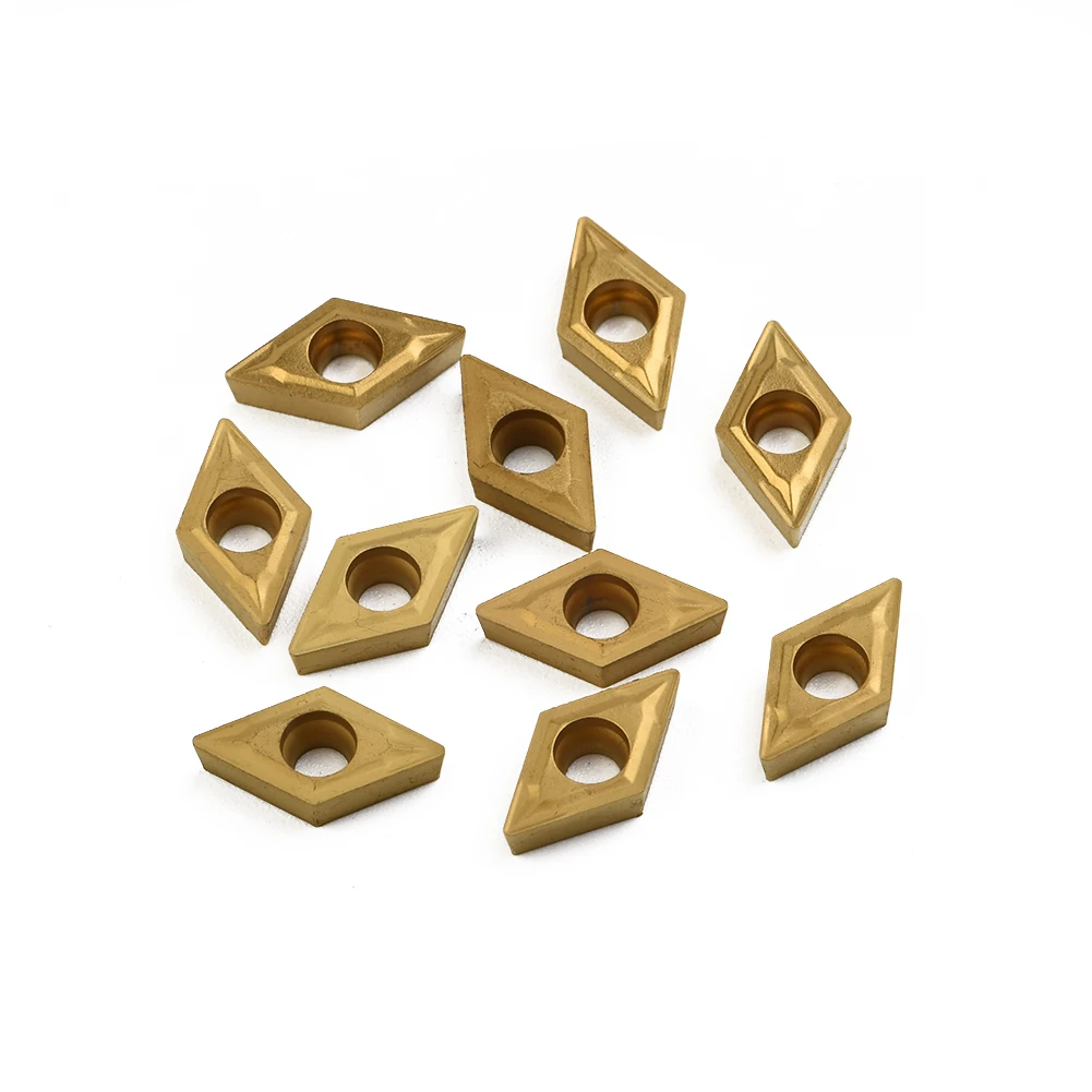 High quality DCMT070204 YBC251 Carbide Inserts for Lathe Turning Tool Holder Boring Bar Wear Resistant Pack of 10
High quality DCMT070204 YBC251 Carbide Inserts for Lathe Turning Tool Holder Boring Bar Wear Resistant Pack of 10