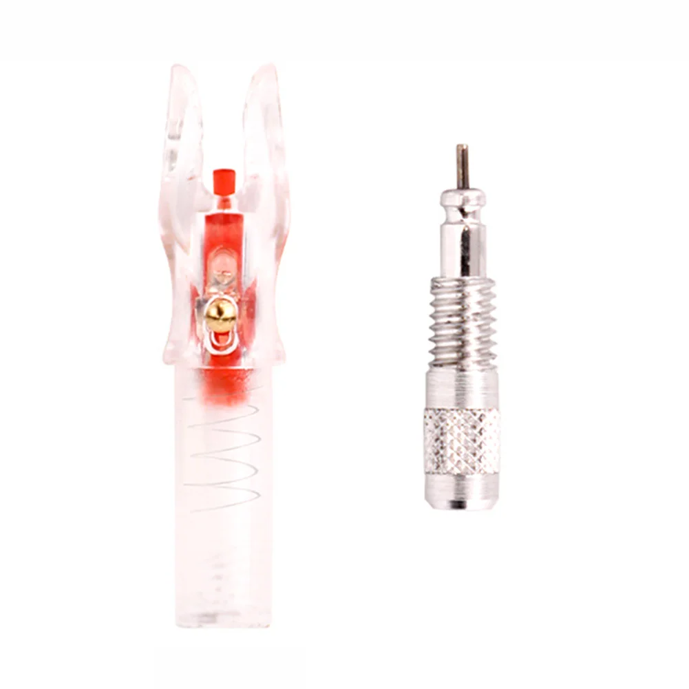 Practical High Quality New Durable LED Light Nock Luminous Arrow Tail Auto Arrow Lighted .6g/26gr Arrows Parts
Practical High Quality New Durable LED Light Nock Luminous Arrow Tail Auto Arrow Lighted .6g/26gr Arrows Parts
