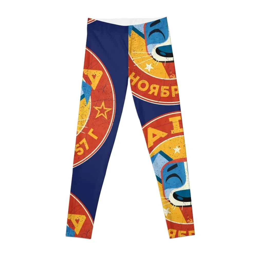 

Laika Mission patch Leggings exercise clothing for Women's tights Womens Leggings