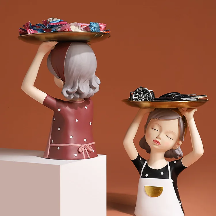 Fantasy Girl Tray Cute Resin Ornaments Girl Home Decoration Living Room Storage Bedroom Desktop Crafts Ornaments
Fantasy Girl Tray Cute Resin Ornaments Girl Home Decoration Living Room Storage Bedroom Desktop Crafts Ornaments