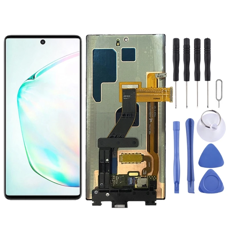 Original Dynamic AMOLED LCD Screen for Samsung Galaxy Note 10 with Digitizer Full Assembly
Original Dynamic AMOLED LCD Screen for Samsung Galaxy Note 10 with Digitizer Full Assembly