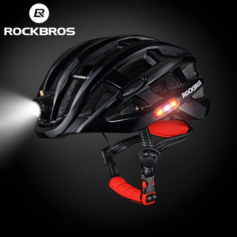 

ROCKBROS Light Cycling Helmet Bike Ultralight Integrally-molded Mountain Road Bicycle MTB s Safe Men Women 57-62cm