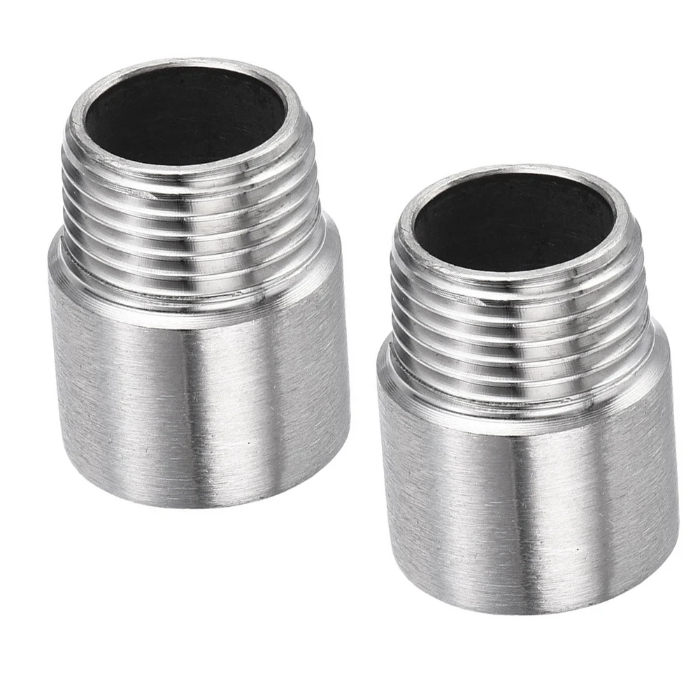 Shower Head Extension 2 Pack 304 Stainless Steel G1/2 Male To Female 30mm Angle Valve Thickened Extension Joint Accessories
Shower Head Extension 2 Pack 304 Stainless Steel G1/2 Male To Female 30mm Angle Valve Thickened Extension Joint Accessories