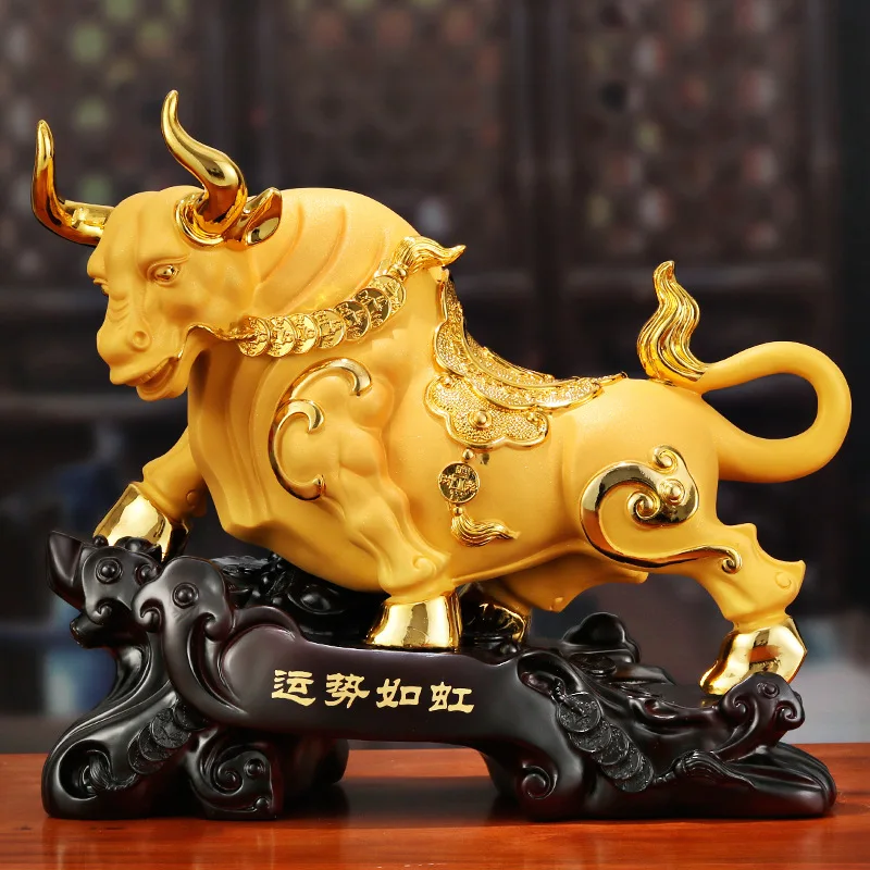 New cow decoration sand gold resin crafts home living room TV cabinet office decoration creative gifts home decoration feng shui
New cow decoration sand gold resin crafts home living room TV cabinet office decoration creative gifts home decoration feng shui