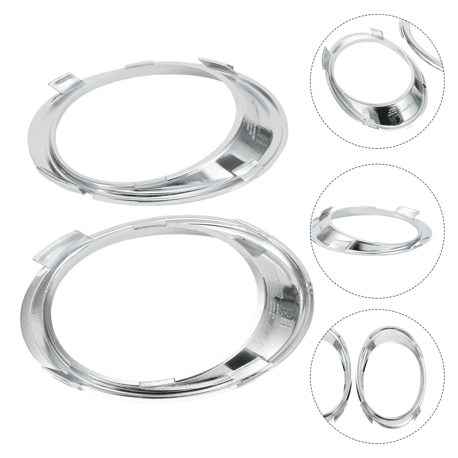 Pair Front Left & Right Chrome Fog Lamp Bezel Trim Ring For Ford Fusion 2013-16 Car Accessories High-quality Lamp Guards
Pair Front Left & Right Chrome Fog Lamp Bezel Trim Ring For Ford Fusion 2013-16 Car Accessories High-quality Lamp Guards
