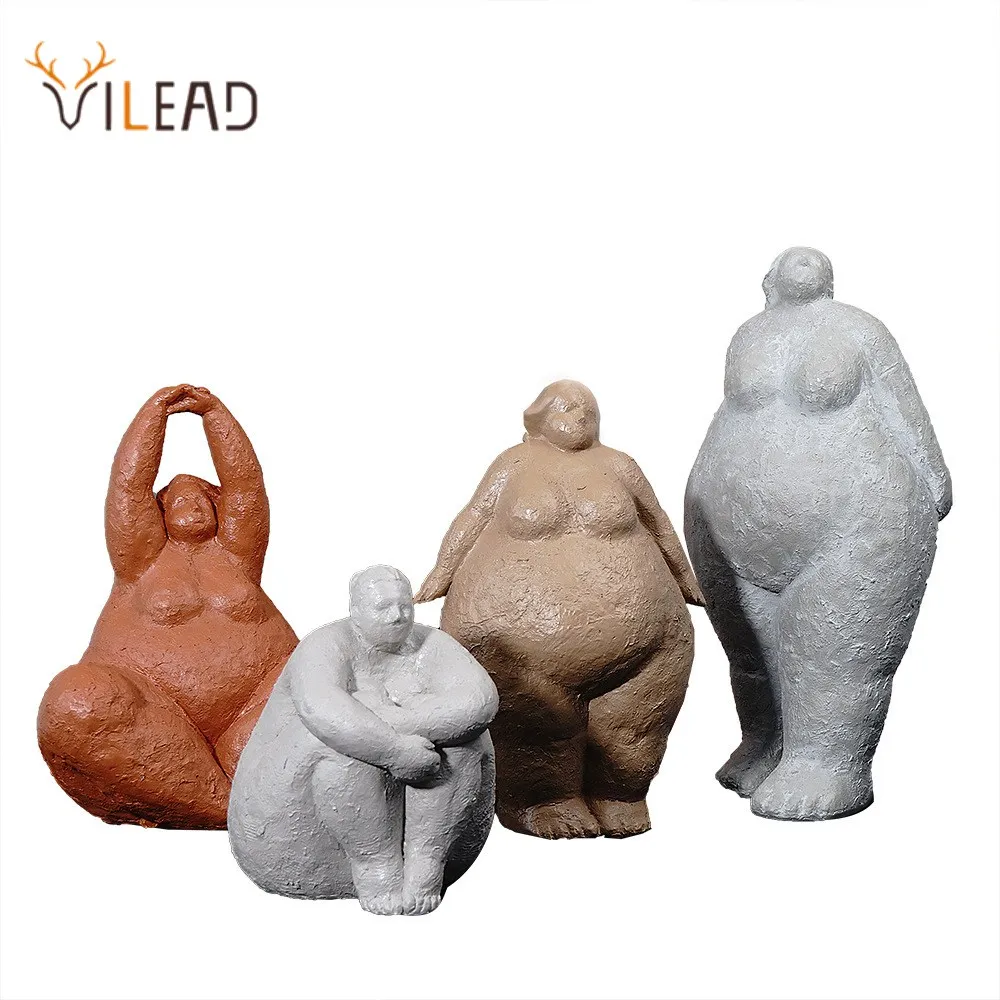 Vilead Resin Abstract Fat Lady Figurines Yoga Woman Sculpture Ornament Vintage Home Decoration Room Table Craft Mother Day Gift
Vilead Resin Abstract Fat Lady Figurines Yoga Woman Sculpture Ornament Vintage Home Decoration Room Table Craft Mother Day Gift